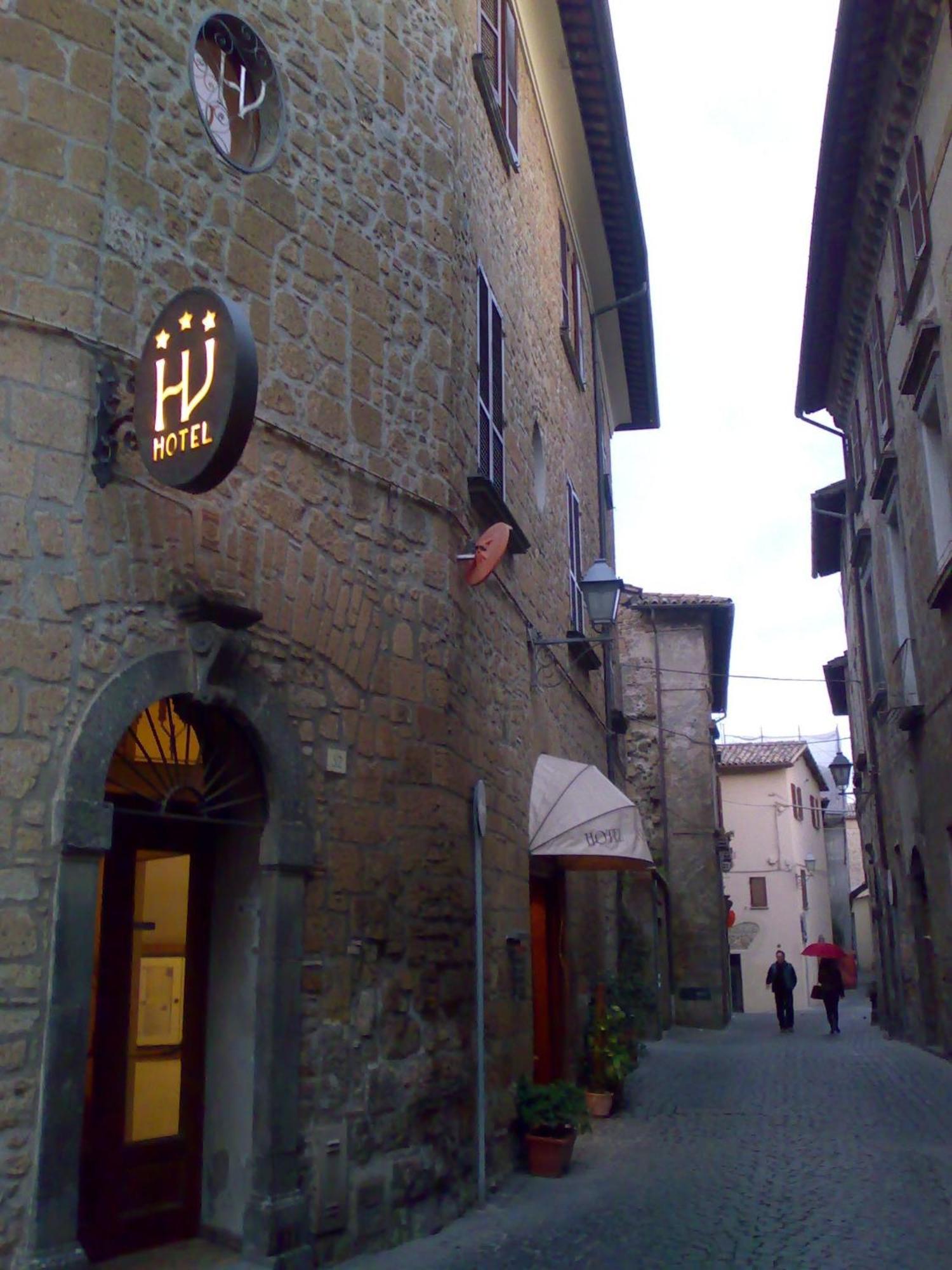 Hotel Valentino Centro Storico Orvieto Eksteriør bilde